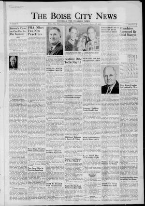 The Boise City News (Boise City, Okla.), Vol. 54, No. 40, Ed. 1 Thursday, March 27, 1952