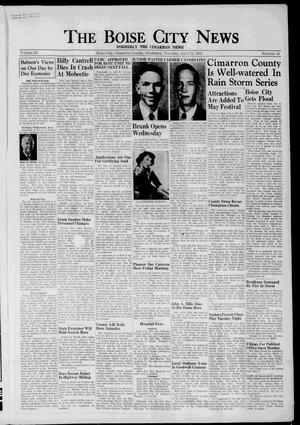 The Boise City News (Boise City, Okla.), Vol. 54, No. 44, Ed. 1 Thursday, April 24, 1952
