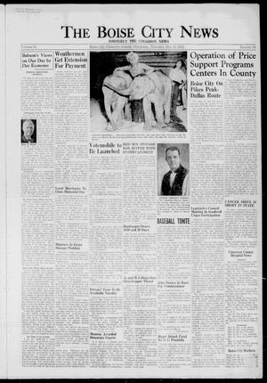 The Boise City News (Boise City, Okla.), Vol. 54, No. 48, Ed. 1 Thursday, May 22, 1952