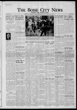 The Boise City News (Boise City, Okla.), Vol. 53, No. 10, Ed. 1 Thursday, August 31, 1950