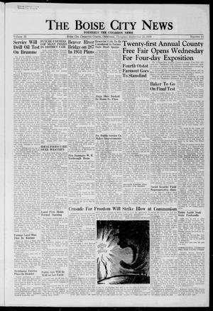 The Boise City News (Boise City, Okla.), Vol. 53, No. 14, Ed. 1 Thursday, September 28, 1950