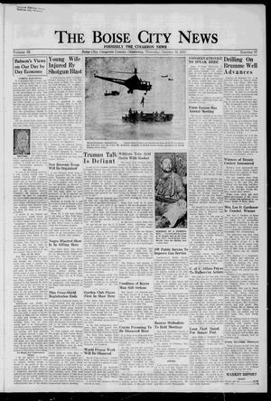 The Boise City News (Boise City, Okla.), Vol. 53, No. 17, Ed. 1 Thursday, October 19, 1950
