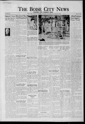 The Boise City News (Boise City, Okla.), Vol. 54, No. 12, Ed. 1 Thursday, September 13, 1951