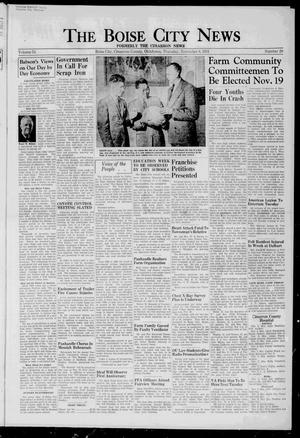 The Boise City News (Boise City, Okla.), Vol. 54, No. 20, Ed. 1 Thursday, November 8, 1951