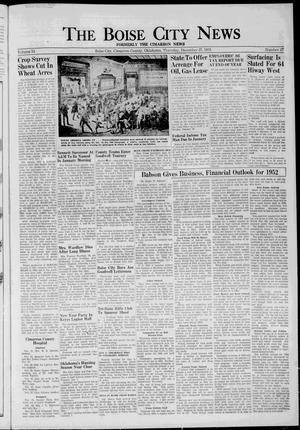 The Boise City News (Boise City, Okla.), Vol. 54, No. 27, Ed. 1 Thursday, December 27, 1951