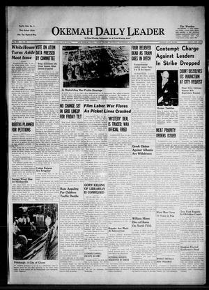 Okemah Daily Leader (Okemah, Okla.), Vol. 19, No. 221, Ed. 1 Thursday, September 26, 1946