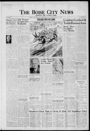 The Boise City News (Boise City, Okla.), Vol. 55, No. 4, Ed. 1 Thursday, July 17, 1952
