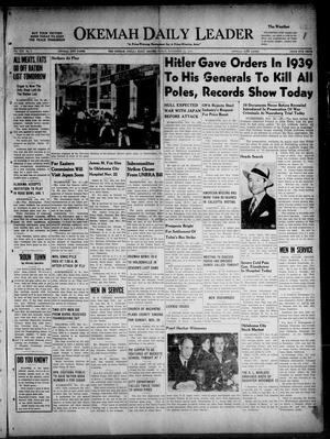 Okemah Daily Leader (Okemah, Okla.), Vol. 19, No. 3, Ed. 1 Friday, November 23, 1945
