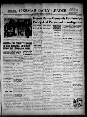 Okemah Daily Leader (Okemah, Okla.), Vol. 19, No. 6, Ed. 1 Wednesday, November 28, 1945