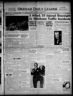 Okemah Daily Leader (Okemah, Okla.), Vol. 19, No. 17, Ed. 1 Thursday, December 13, 1945