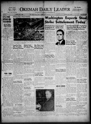 Okemah Daily Leader (Okemah, Okla.), Vol. 19, No. 63, Ed. 1 Friday, February 15, 1946