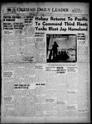 Okemah Daily Leader (Okemah, Okla.), Vol. 18, No. 138, Ed. 1 Sunday, June 3, 1945