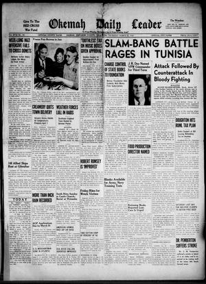 Okemah Daily Leader (Okemah, Okla.), Vol. 18, No. 90, Ed. 1 Thursday, March 25, 1943