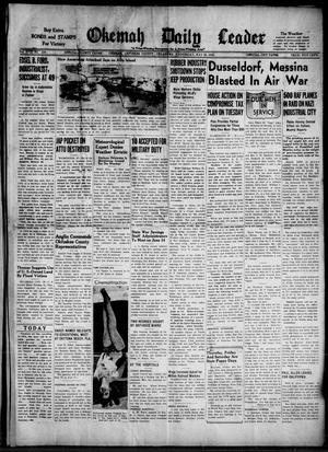 Okemah Daily Leader (Okemah, Okla.), Vol. 18, No. 133, Ed. 1 Wednesday, May 26, 1943