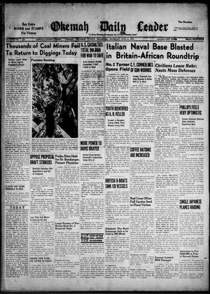 Okemah Daily Leader (Okemah, Okla.), Vol. 18, No. 154, Ed. 1 Thursday, June 24, 1943