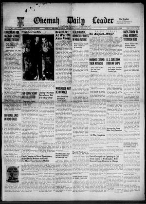 Okemah Daily Leader (Okemah, Okla.), Vol. 17, No. 219, Ed. 1 Sunday, August 23, 1942