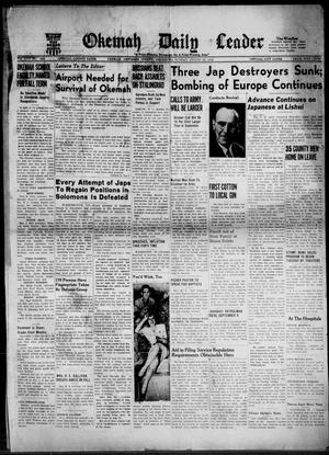 Okemah Daily Leader (Okemah, Okla.), Vol. 17, No. 223, Ed. 1 Sunday, August 30, 1942
