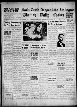 Okemah Daily Leader (Okemah, Okla.), Vol. 17, No. 247, Ed. 1 Friday, October 2, 1942