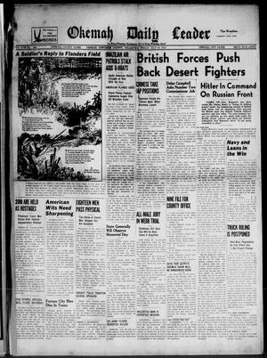 Okemah Daily Leader (Okemah, Okla.), Vol. 17, No. 160, Ed. 1 Friday, May 29, 1942