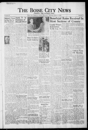 The Boise City News (Boise City, Okla.), Vol. 56, No. 7, Ed. 1 Thursday, August 6, 1953