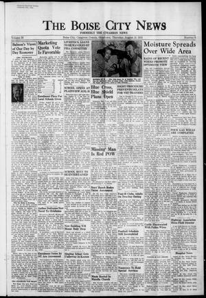 The Boise City News (Boise City, Okla.), Vol. 56, No. 9, Ed. 1 Thursday, August 20, 1953