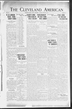 The Cleveland American (Cleveland, Okla.), Vol. 16, No. 29, Ed. 1 Thursday, February 25, 1926