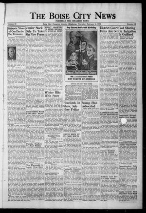 Primary view of object titled 'The Boise City News (Boise City, Okla.), Vol. 58, No. 33, Ed. 1 Thursday, February 2, 1956'.