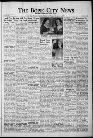 The Boise City News (Boise City, Okla.), Vol. 58, No. 34, Ed. 1 Thursday, February 9, 1956