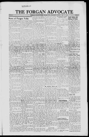 Primary view of object titled 'The Forgan Advocate (Forgan, Okla.), Vol. 20, No. 52, Ed. 1 Thursday, April 22, 1948'.