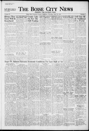 The Boise City News (Boise City, Okla.), Vol. 57, No. 1, Ed. 1 Thursday, June 24, 1954