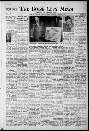 The Boise City News (Boise City, Okla.), Vol. 57, No. 17, Ed. 1 Thursday, October 14, 1954