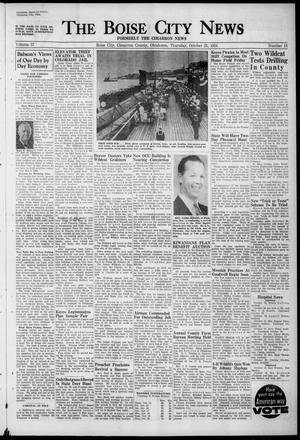 The Boise City News (Boise City, Okla.), Vol. 57, No. 18, Ed. 1 Thursday, October 21, 1954