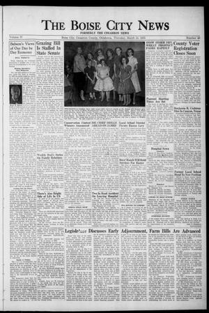 The Boise City News (Boise City, Okla.), Vol. 57, No. 40, Ed. 1 Thursday, March 24, 1955