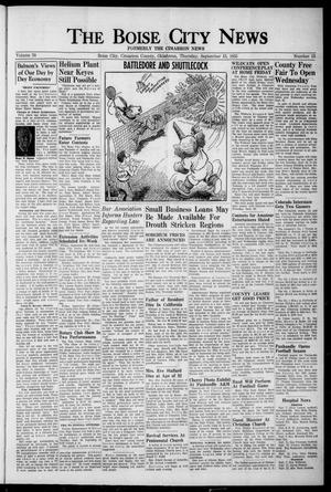 The Boise City News (Boise City, Okla.), Vol. 58, No. 13, Ed. 1 Thursday, September 15, 1955