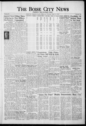 Primary view of object titled 'The Boise City News (Boise City, Okla.), Vol. 58, No. 43, Ed. 1 Thursday, April 12, 1956'.