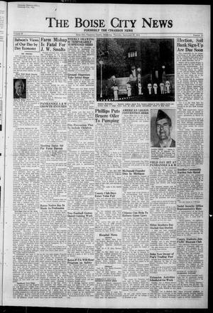 The Boise City News (Boise City, Okla.), Vol. 59, No. 15, Ed. 1 Thursday, September 27, 1956