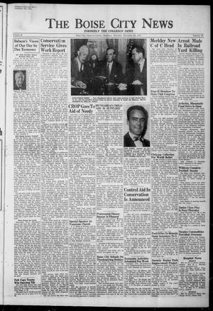 The Boise City News (Boise City, Okla.), Vol. 59, No. 23, Ed. 1 Thursday, November 22, 1956