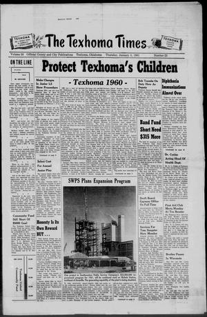 The Texhoma Times (Texhoma, Okla.), Vol. 58, No. 23, Ed. 1 Thursday, January 5, 1961