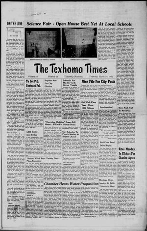 The Texhoma Times (Texhoma, Okla.), Vol. 58, No. 33, Ed. 1 Thursday, March 16, 1961
