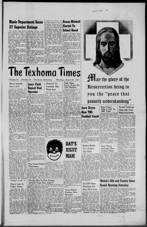 The Texhoma Times (Texhoma, Okla.), Vol. 58, No. 35, Ed. 1 Thursday, March 30, 1961