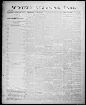 Western Newspaper Union. (Oklahoma City, Okla.), Vol. 2, No. 6, Ed. 1 Saturday, February 8, 1902
