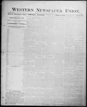 Western Newspaper Union. (Oklahoma City, Okla.), Vol. 2, No. 8, Ed. 1 Saturday, February 22, 1902