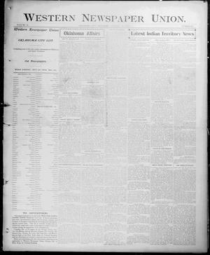 Western Newspaper Union. (Oklahoma City, Okla.), Vol. 2, No. 43, Ed. 1 Saturday, October 25, 1902