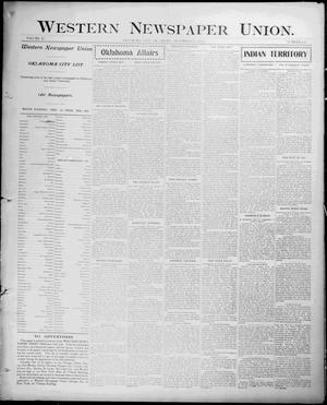 Western Newspaper Union. (Oklahoma City, Okla.), Vol. 2, No. 49, Ed. 1 Saturday, December 6, 1902