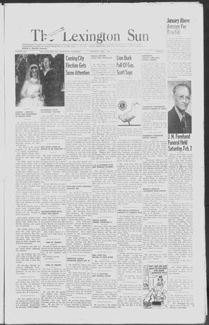 The Lexington Sun (Lexington, Okla.), Vol. 25, No. 6, Ed. 1 Thursday, February 7, 1957