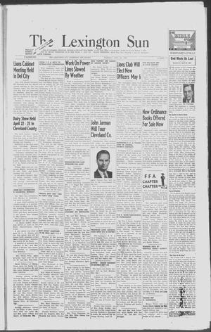 The Lexington Sun (Lexington, Okla.), Vol. 25, No. 17, Ed. 1 Thursday, April 25, 1957
