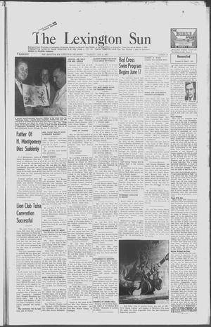 The Lexington Sun (Lexington, Okla.), Vol. 25, No. 23, Ed. 1 Thursday, June 6, 1957