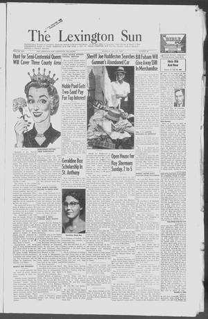 The Lexington Sun (Lexington, Okla.), Vol. 25, No. 30, Ed. 1 Thursday, July 25, 1957