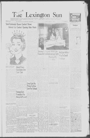 The Lexington Sun (Lexington, Okla.), Vol. 25, No. 31, Ed. 1 Thursday, August 1, 1957