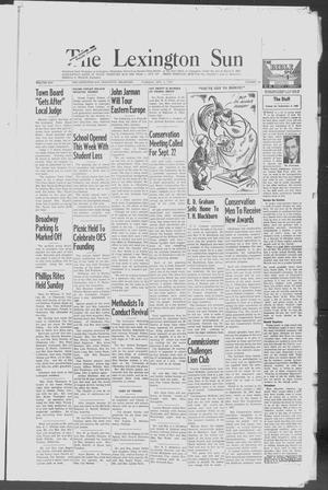 The Lexington Sun (Lexington, Okla.), Vol. 25, No. 36, Ed. 1 Thursday, September 5, 1957